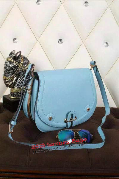 Hermes Passe-Guide Bag Calfskin Leather H22039 SkyBlue