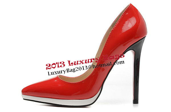 Christian Louboutin 120mm Pump Patent Leather CL1500 Red