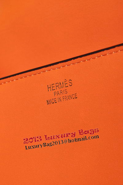 Hermes Cherche Midi Bag Calfskin Leather H1518 Orange