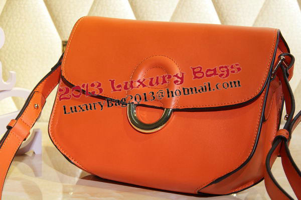 Hermes Cherche Midi Bag Calfskin Leather H1518 Orange