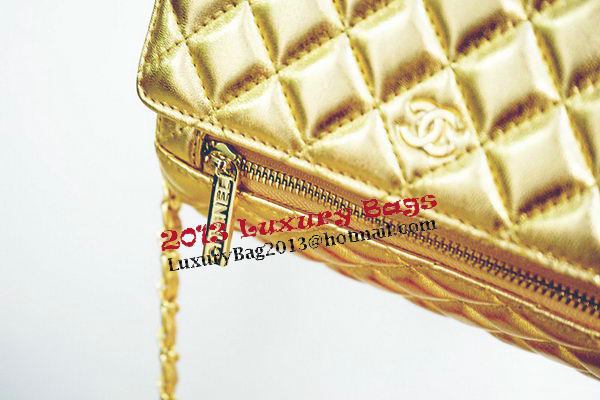 Chanel Shopper Tote Bags Sheepskin Leather CHA62882 Gold