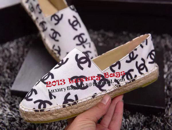 Chanel Espadrilles Canvas CH1108LRF White