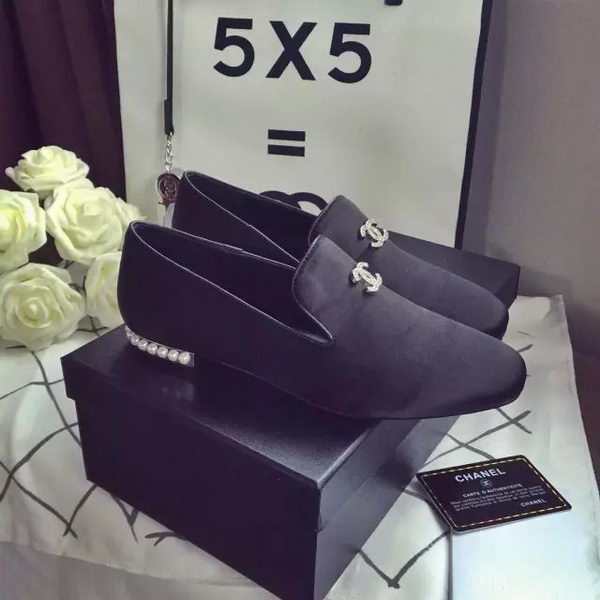 Chanel Flat Canvas CH1277VT Black