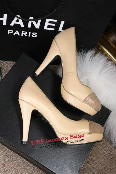 Chanel Pump Sheepskin Leather CH1288T Apricot