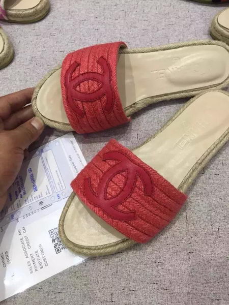 Chanel Slipper CH11228LRF Red