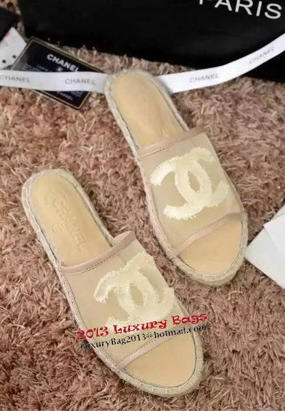 Chanel Slipper CH11240LRF Apricot