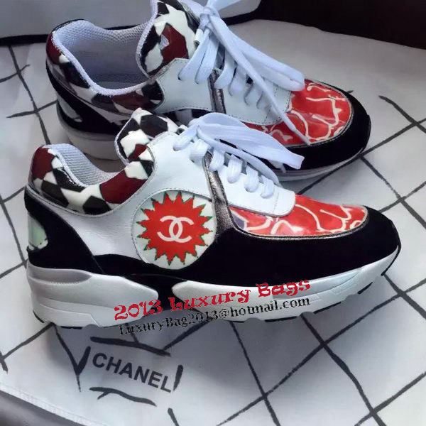 Chanel Sneakers Leather CH1265VT White