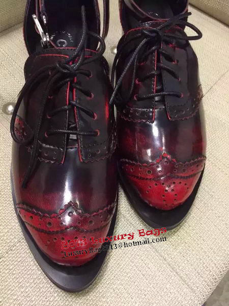 Chanel Sneakers Patent Leather CH1264GG Burgundy