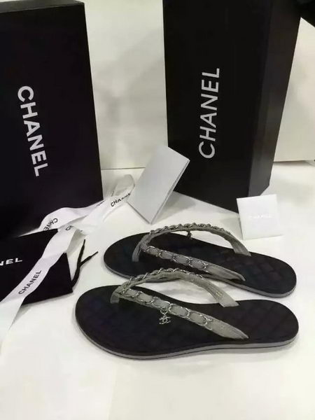 Chanel Thong Sandal CH1213TZ Grey