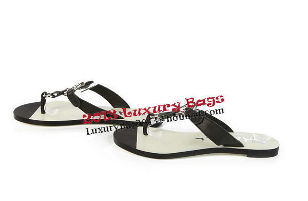 Chanel Thong Sandal CH1279T Black