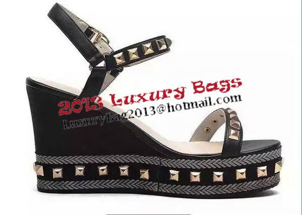 Giuseppe Zanotti Wedges Sandals GZ0385 Black