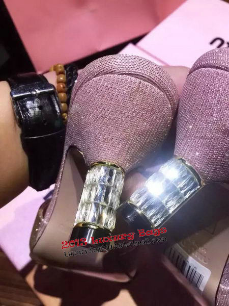 miu miu Slipper Leather MM341 Pink