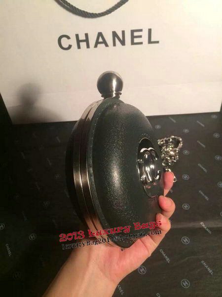 Chanel Plexiglass Globe Clutch Bag Green