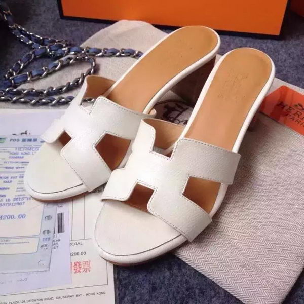 Hermes Sandals Togo Leather HO0471 White