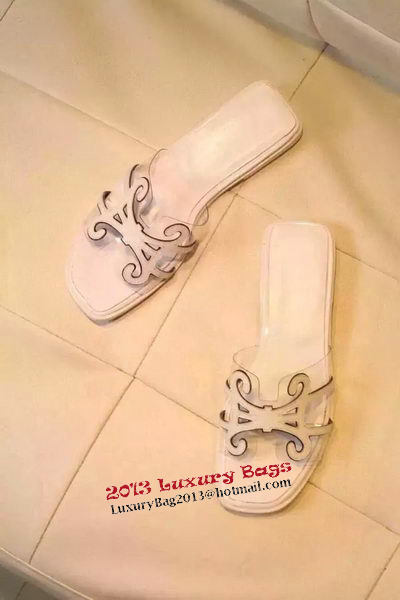 Hermes Slipper PVC HO0503 White