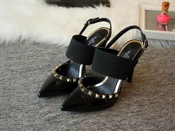 Valentino Canvas Pump VT456 Black