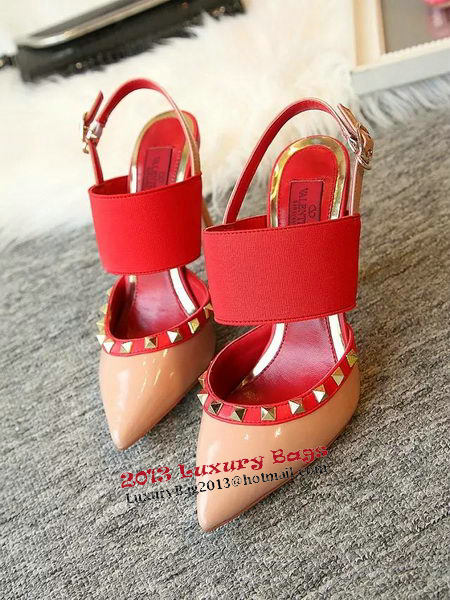 Valentino Canvas Pump VT456 Red