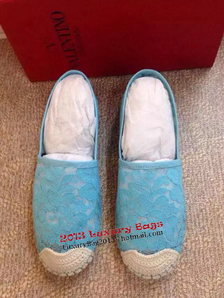 Valentino Casual Shoes Lace VT546 Light Blue