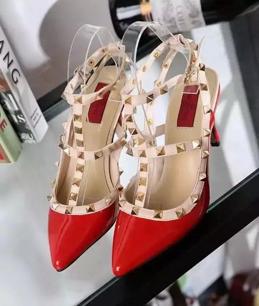 Valentino Patent Leather Pump VT488 Red