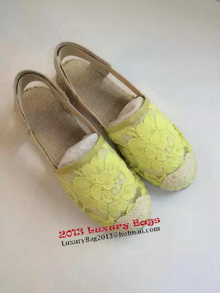 Valentino Sandals Lace VT541 Yellow