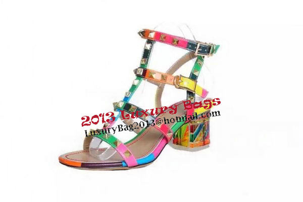 Valentino Sandals Leather VT531 Multicolour