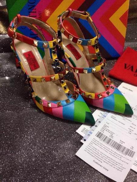 Valentino Sheepskin Leather 95mm Pump VT430 Multicolour