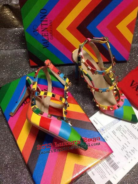 Valentino Sheepskin Leather 95mm Pump VT430 Multicolour