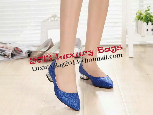 Chanel Diamond Flat CH1307 Blue