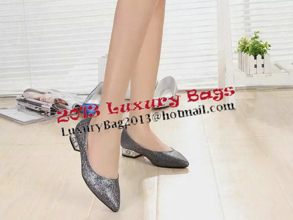 Chanel Diamond Flat CH1307 Grey