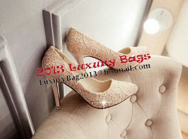 Chanel Pump Satin CH1296 Apricot