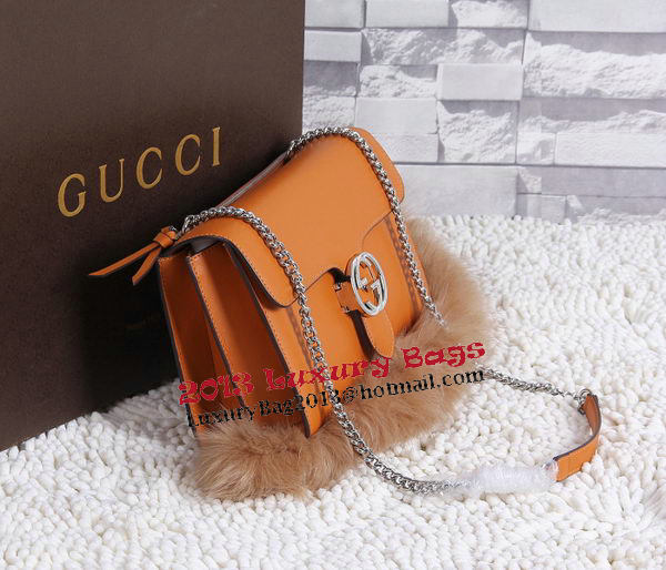 Gucci Interlocking Leather Shoulder Bag 387604