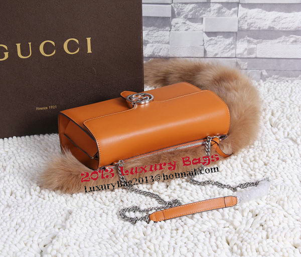 Gucci Interlocking Leather Shoulder Bag 387604