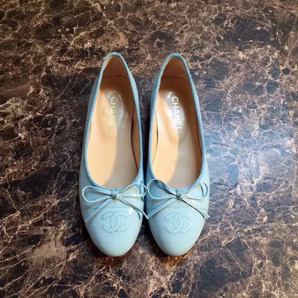 Chanel Ballerina Flat CH1337 Blue