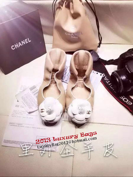 Chanel Ballerina Flat CH1379 Apricot