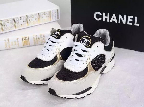 Chanel Casual Shoes CH1356G Black&White