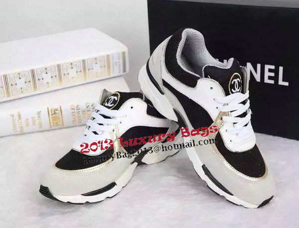 Chanel Casual Shoes CH1356G Black&White