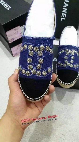 Chanel Espadrilles CH1369 Blue