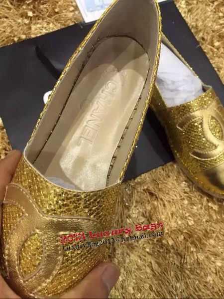 Chanel Espadrilles CH1389 Gold