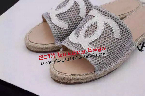 Chanel Slipper CH1382 Grey