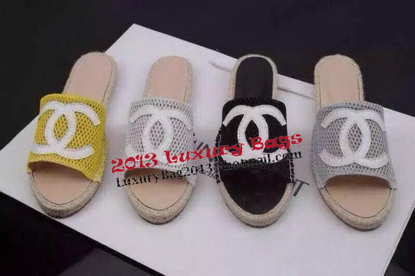 Chanel Slipper CH1382 White