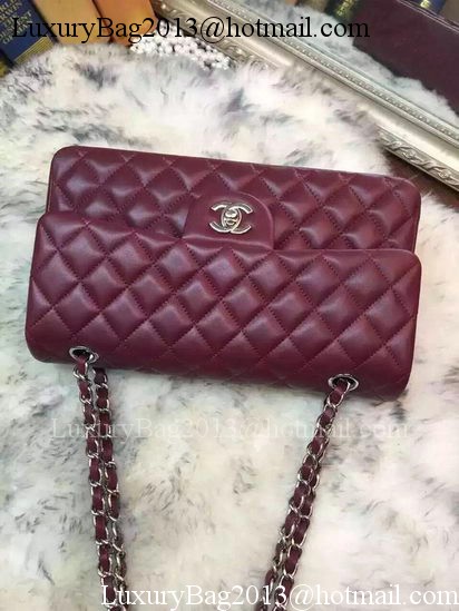 Chanel 2.55 Series Flap Bag Original Sheepskin Leather A09765 Burgundy