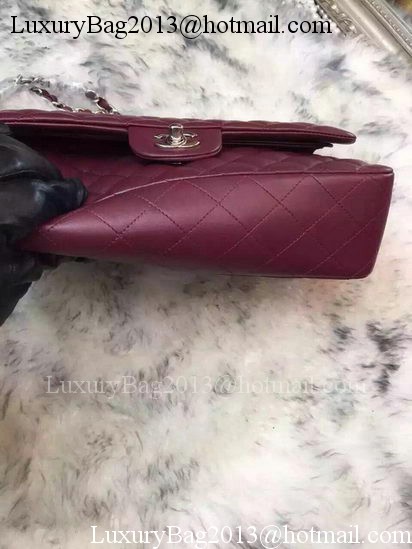 Chanel 2.55 Series Flap Bag Original Sheepskin Leather A09765 Burgundy