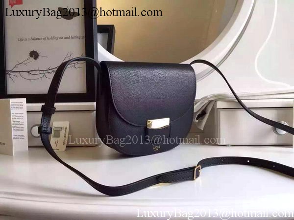 Celine Trotteur Bag Litchi Leather CTA4298 Black