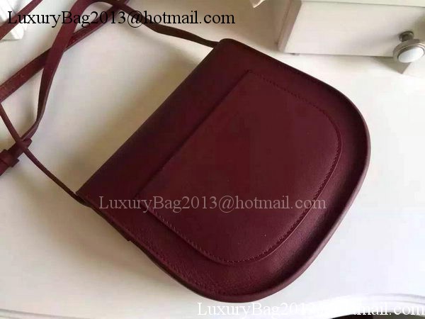 Celine Trotteur Bag Smooth Leather CTA4298 Burgundy