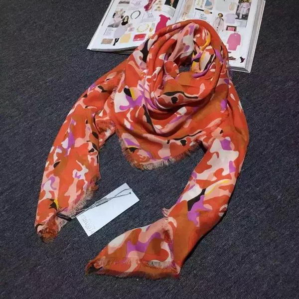 Alexander McQueen Scarf Cashmere MCQ11 Orange