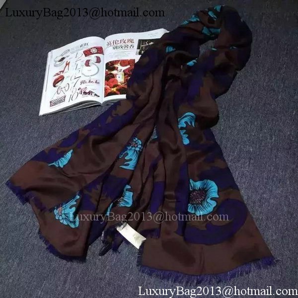 Burberry Scarves Cashmere BUR25 Brown