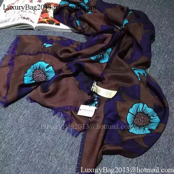 Burberry Scarves Cashmere BUR25 Brown