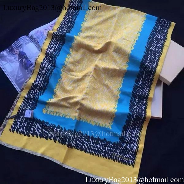 Burberry Scarves Cashmere BUR26 Yellow