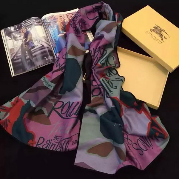 Burberry Scarves Cashmere BUR28 Lavender