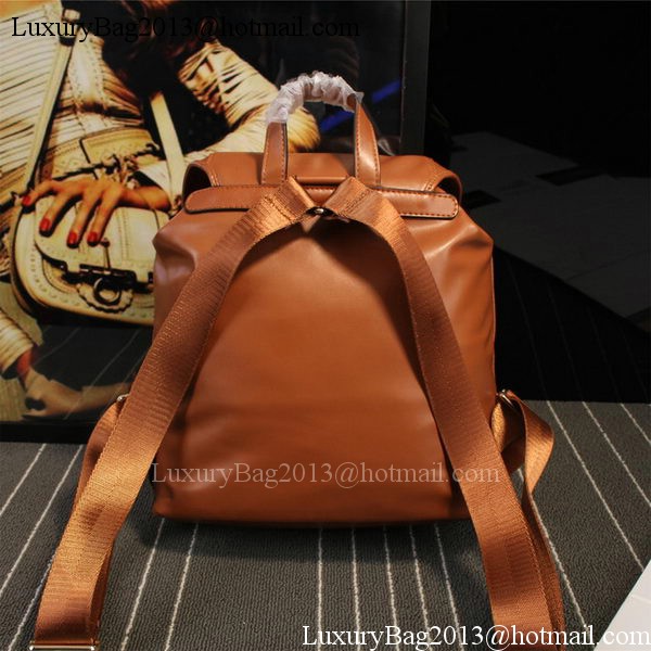 GUCCI Calfskin Leather Backpack 385848